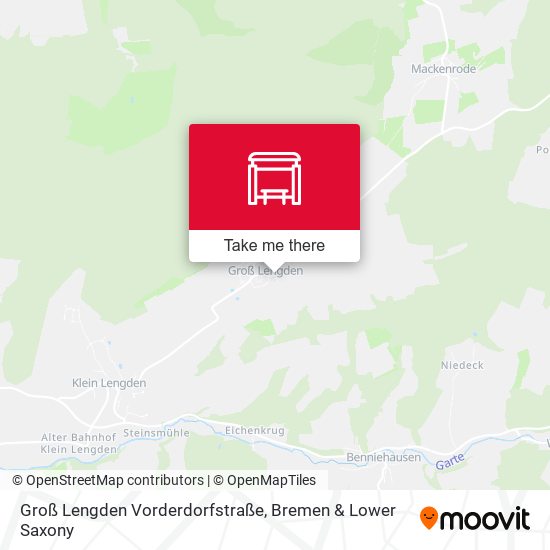 Groß Lengden Vorderdorfstraße map