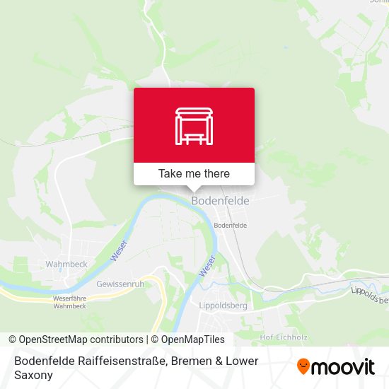 Bodenfelde Raiffeisenstraße map