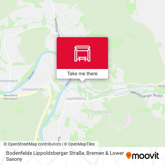 Bodenfelde Lippoldsberger Straße map