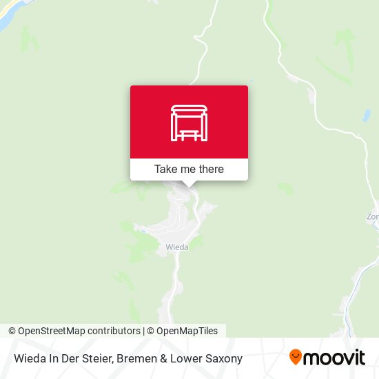Wieda In Der Steier map