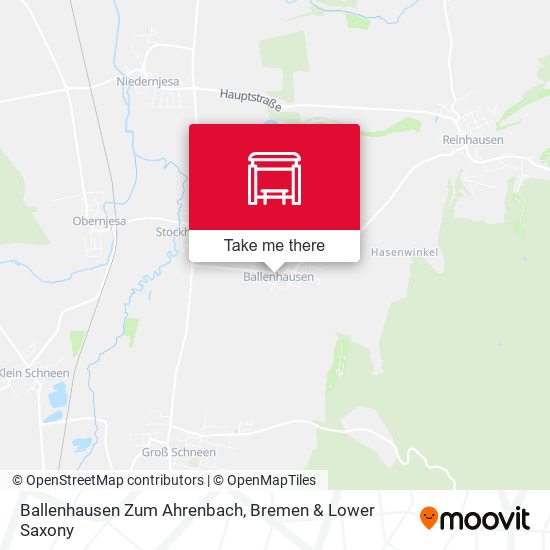 Ballenhausen Zum Ahrenbach map