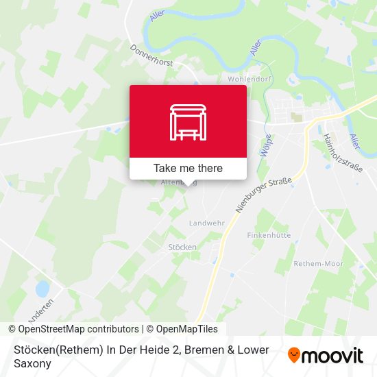 Stöcken(Rethem) In Der Heide 2 map