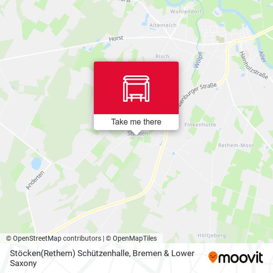 Stöcken(Rethem) Schützenhalle map