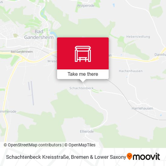 Schachtenbeck Kreisstraße map