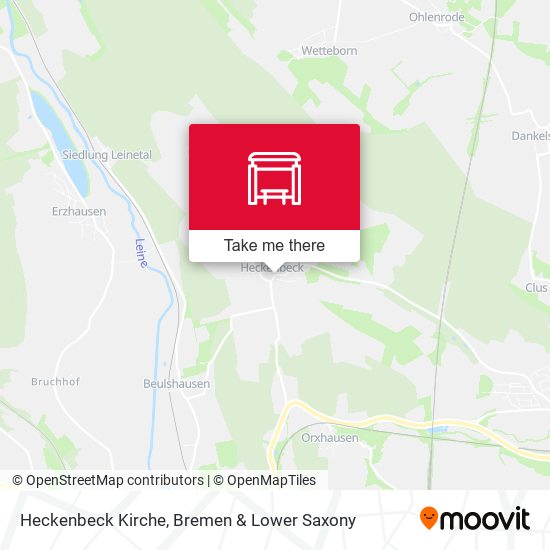 Heckenbeck Kirche map