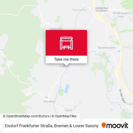Eisdorf Frankfurter Straße map