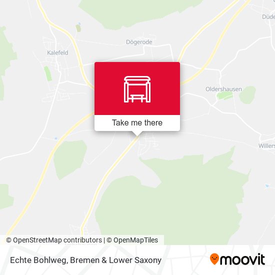 Echte Bohlweg map