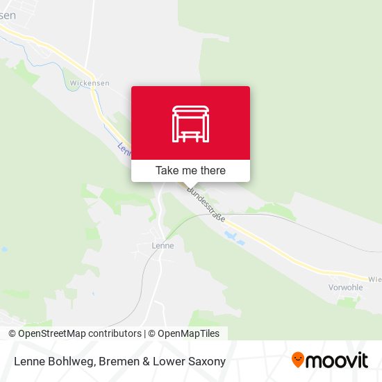 Lenne Bohlweg map