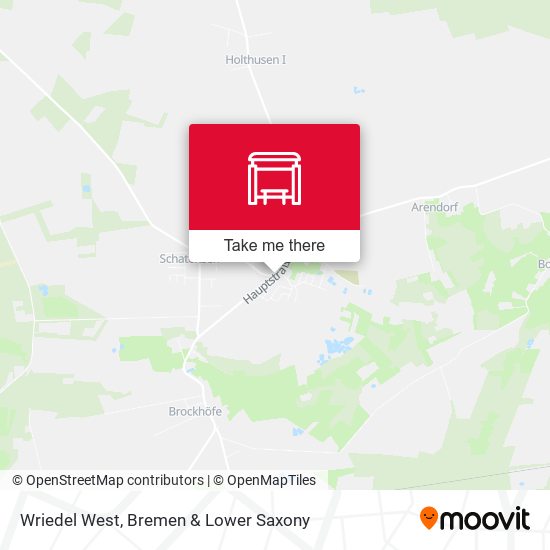 Wriedel West map