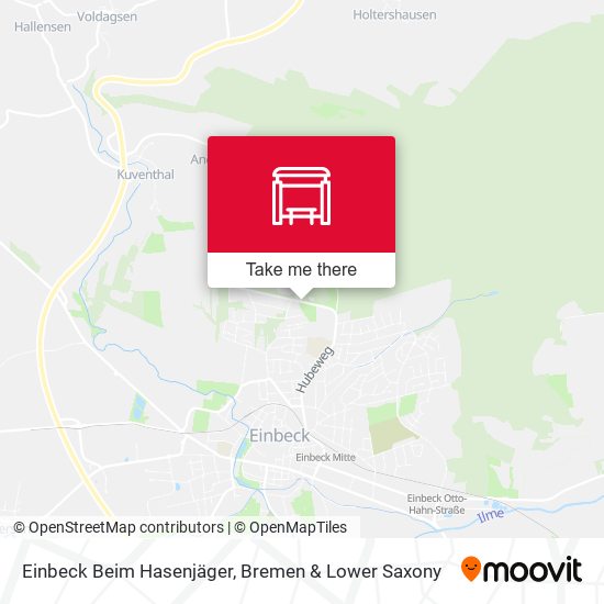 Einbeck Beim Hasenjäger map