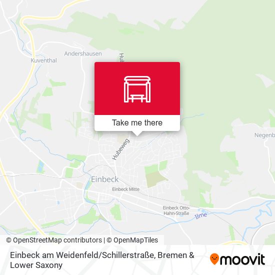 Einbeck am Weidenfeld / Schillerstraße map