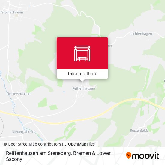 Reiffenhausen am Steneberg map