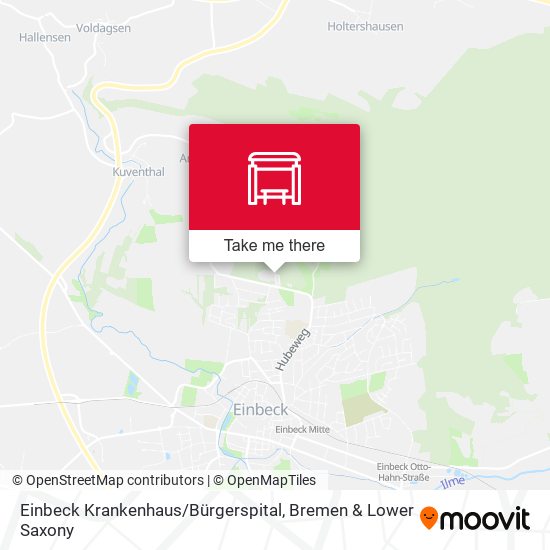 Einbeck Krankenhaus / Bürgerspital map