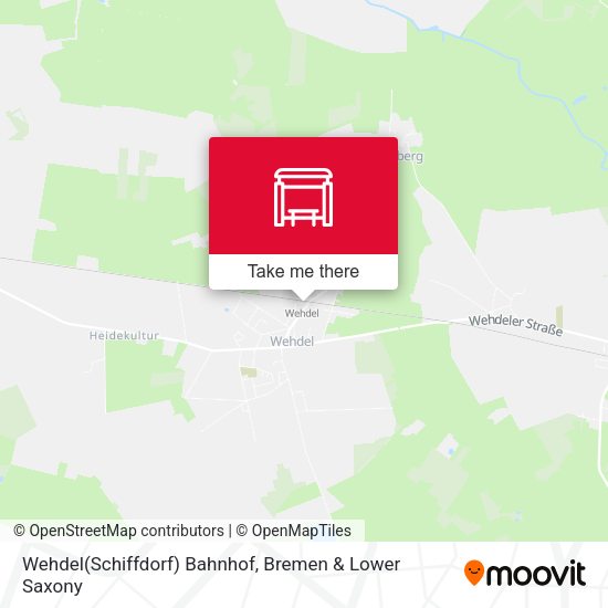 Wehdel(Schiffdorf) Bahnhof map