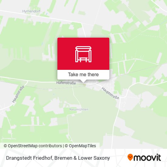 Drangstedt Friedhof map