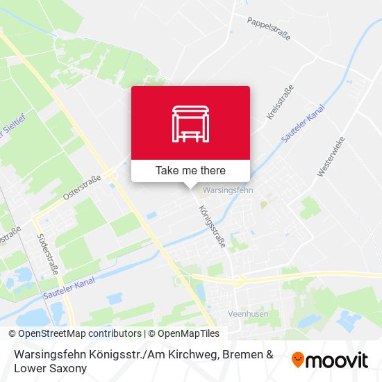 Warsingsfehn Königsstr. / Am Kirchweg map