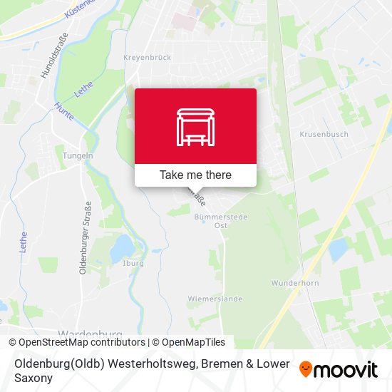 Oldenburg(Oldb) Westerholtsweg map