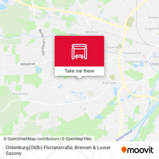 Oldenburg(Oldb) Florianstraße map