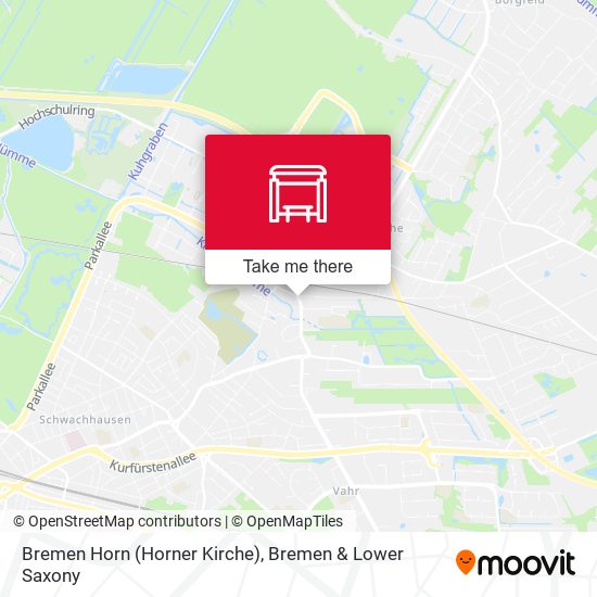 Bremen Horn (Horner Kirche) map
