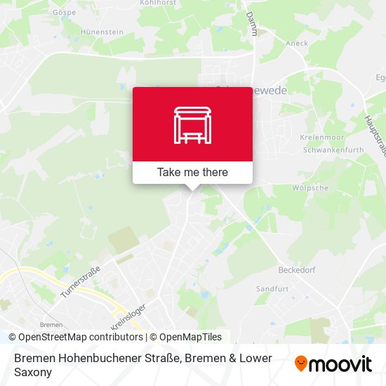 Bremen Hohenbuchener Straße map