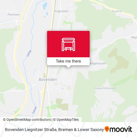 Bovenden Liegnitzer Straße map