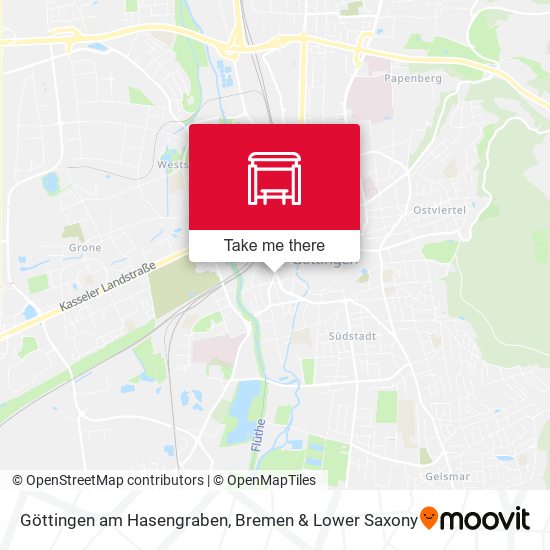 Göttingen am Hasengraben map