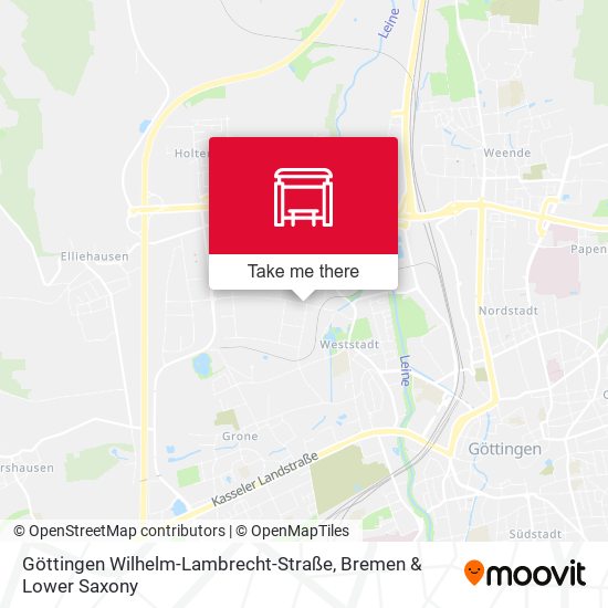 Göttingen Wilhelm-Lambrecht-Straße map