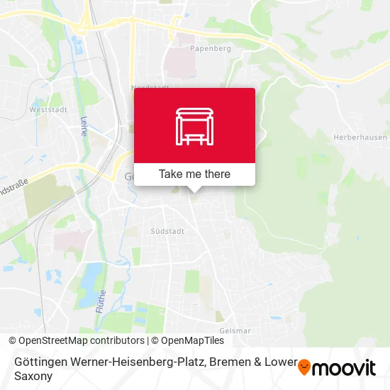 Карта Göttingen Werner-Heisenberg-Platz