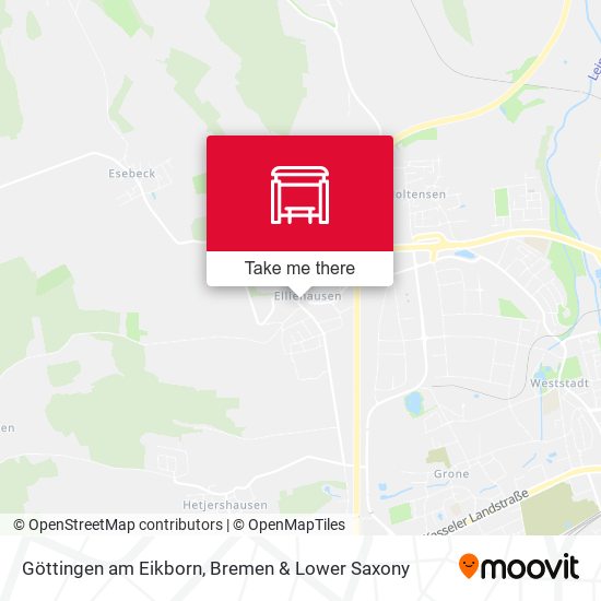 Göttingen am Eikborn map