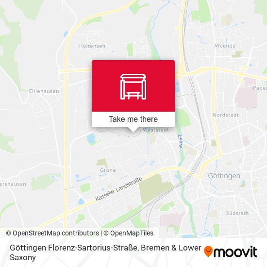 Göttingen Florenz-Sartorius-Straße map