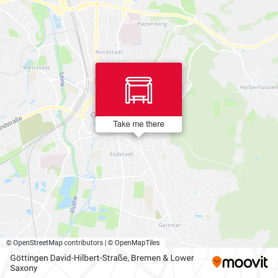 Карта Göttingen David-Hilbert-Straße