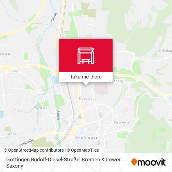 Göttingen Rudolf-Diesel-Straße map