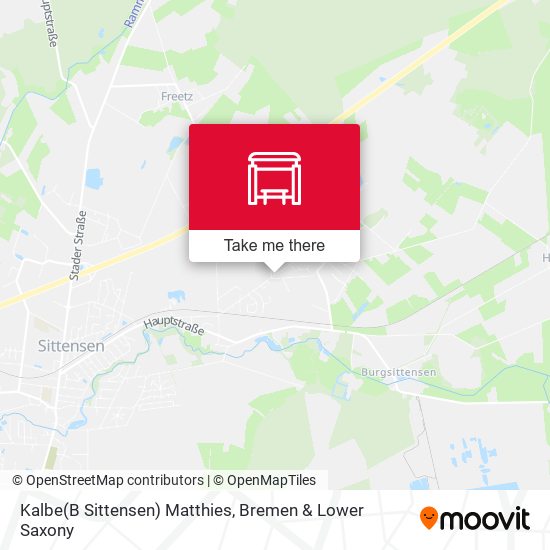 Kalbe(B Sittensen) Matthies map