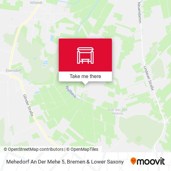 Mehedorf An Der Mehe 5 map