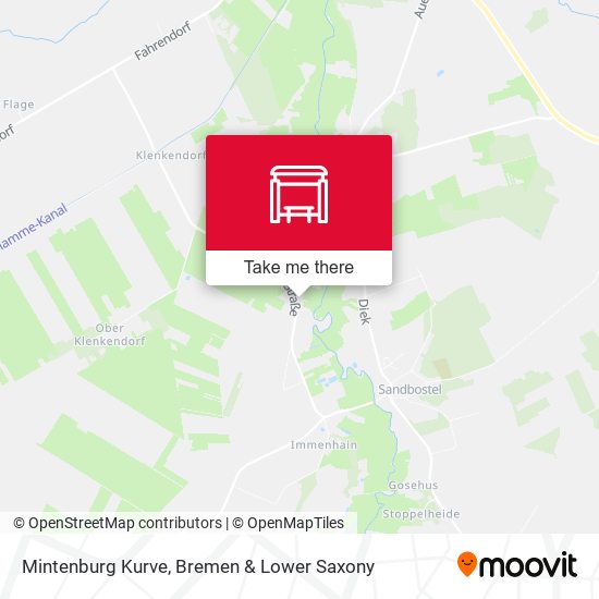 Mintenburg Kurve map