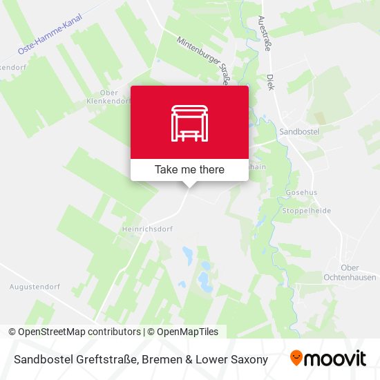 Sandbostel Greftstraße map