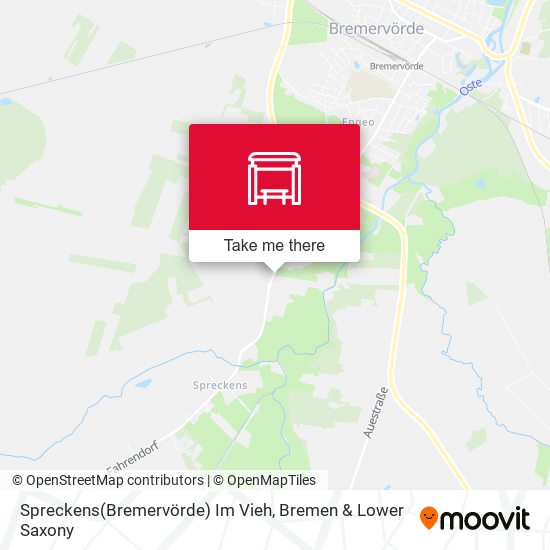 Spreckens(Bremervörde) Im Vieh map