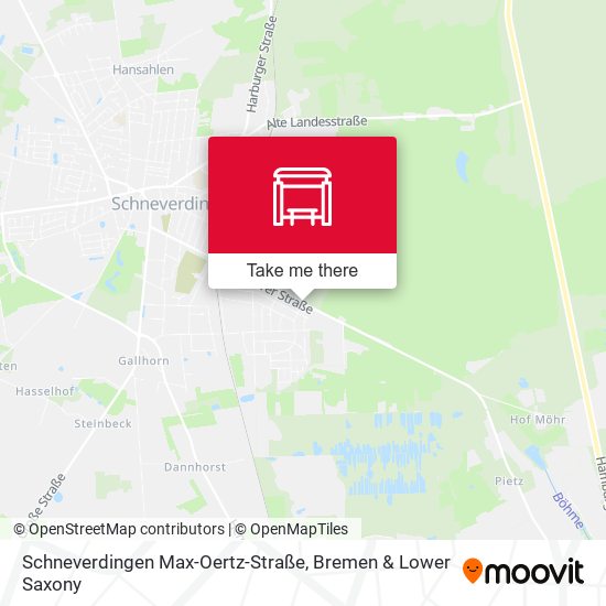 Schneverdingen Max-Oertz-Straße map