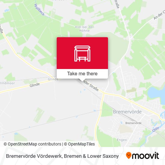 Bremervörde Vördewerk map