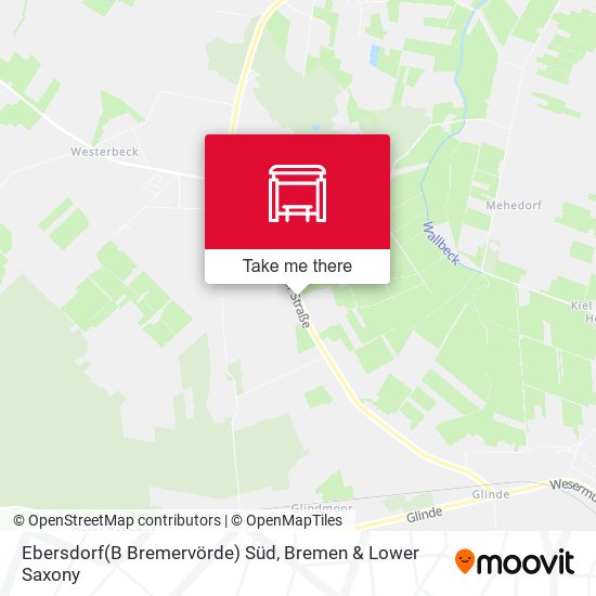 Ebersdorf(B Bremervörde) Süd map