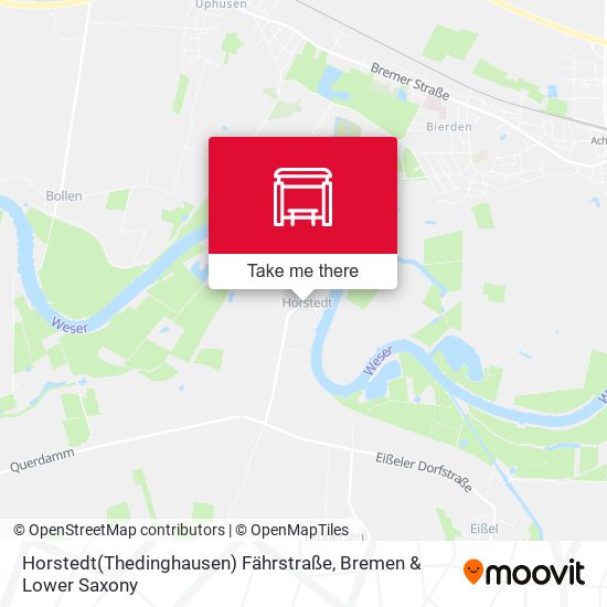 Horstedt(Thedinghausen) Fährstraße map