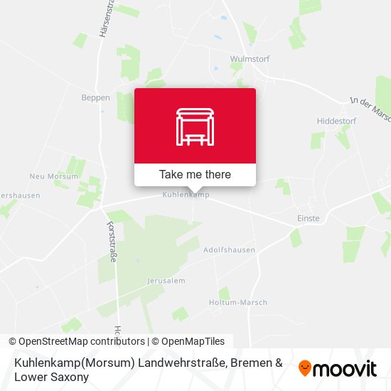 Kuhlenkamp(Morsum) Landwehrstraße map