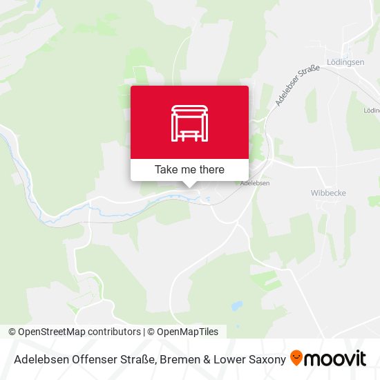 Adelebsen Offenser Straße map
