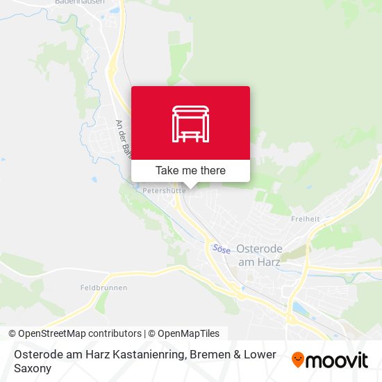Osterode am Harz Kastanienring map