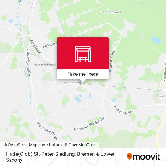 Hude(Oldb) St.-Peter-Siedlung map