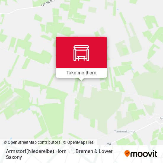Armstorf(Niederelbe) Horn 11 map