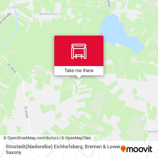 Stinstedt(Niederelbe) Eichhofsberg map