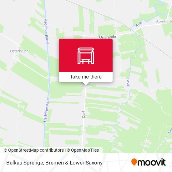 Bülkau Sprenge map