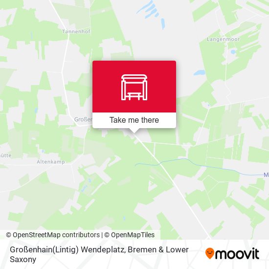 Großenhain(Lintig) Wendeplatz map