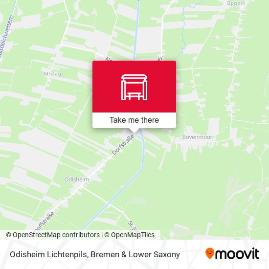 Odisheim Lichtenpils map